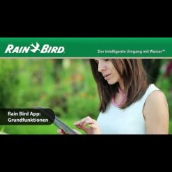 Rain Bird Bewässerungssteuerung RZXE4I-230 4 Zonen Batteriebetrieben, 7 X 18 X 26,4 Cm -Gartenwerkzeuge 12 1001