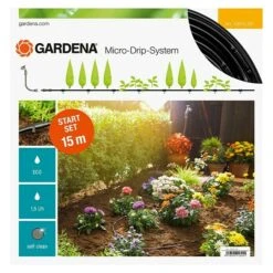 Gardena Micro-Drip Start-Set Geeignet Für: Pflanzreihen Bis 15 M, Anwendungsbereich: Außen
