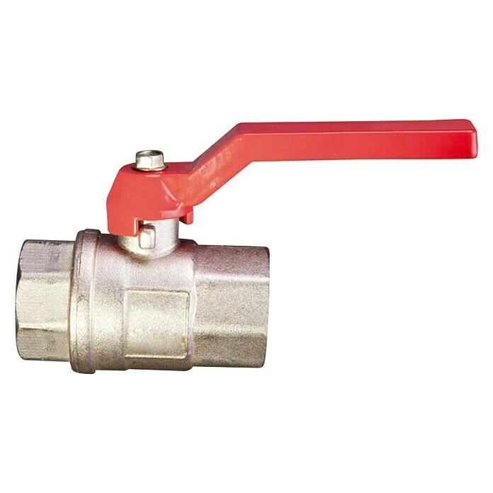 Kugelhahn 1¼″, Messing, Verchromt 3 Kugelhahn 1¼″, Messing, Verchromt