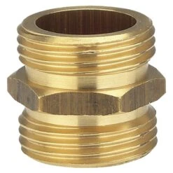 Gewindenippel Messing, 26,5 Mm (G 3/4“)