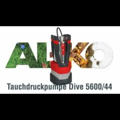 AL-KO Premium Drucktauchpumpe Dive 5600/44 Automatic 1.200 W, Max. Fördermenge: 5.600 L/h -Gartenwerkzeuge 12 1418