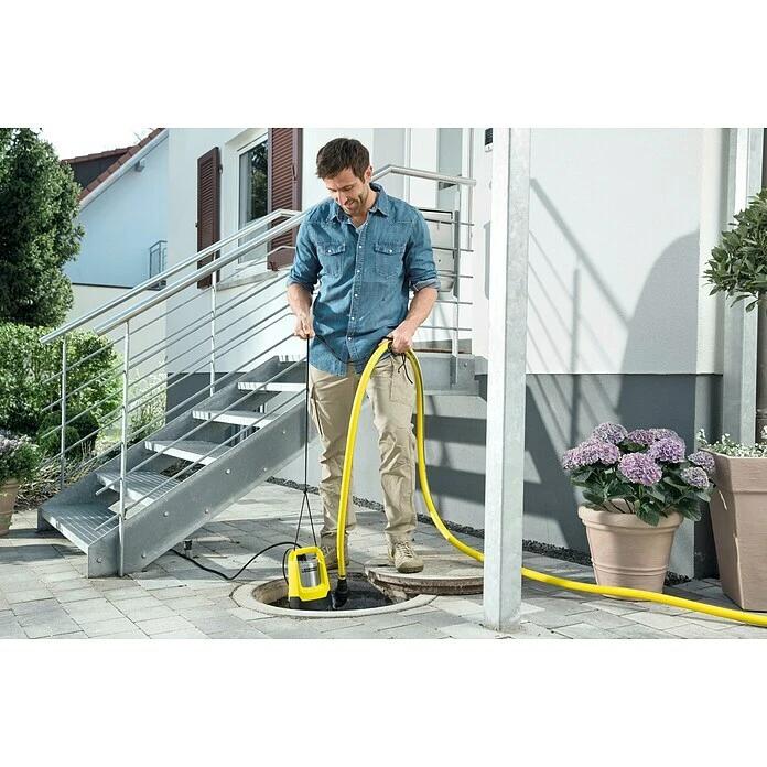 Kärcher Klarwasser-Tauchpumpe SP 6 Flat Inox 550 W, Max. Fördermenge: 14.000 L/h 6 Kärcher Klarwasser-Tauchpumpe SP 6 Flat Inox 550 W, Max. Fördermenge: 14.000 L/h – Bild 4