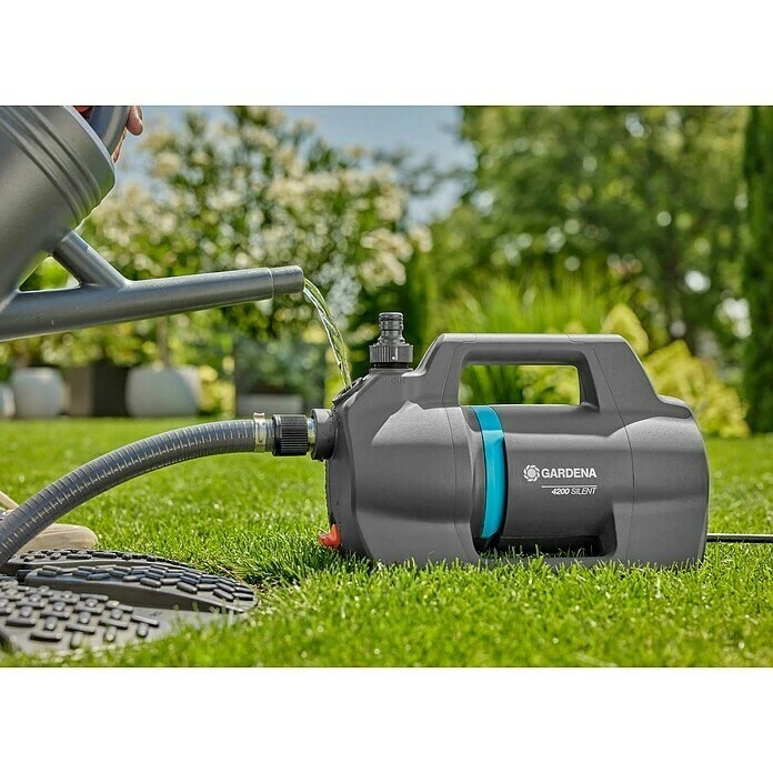 Gardena Gartenpumpen-Set 4200 Silent 600 W, Max. Fördermenge: 4.200 L/h 7 Gardena Gartenpumpen-Set 4200 Silent 600 W, Max. Fördermenge: 4.200 L/h – Bild 5