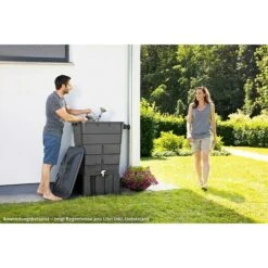 Garantia Basic Line Regentonne 300 L, Graphite Grey 10 Garantia Basic Line Regentonne 300 L, Graphite Grey -Gartenwerkzeuge 12 1573