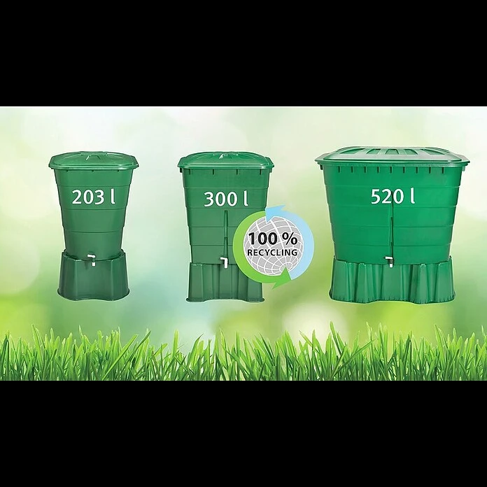 Garantia Basic Line Regentonne 300 L, Graphite Grey 6 Garantia Basic Line Regentonne 300 L, Graphite Grey – Bild 4