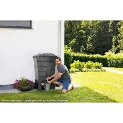 Garantia Basic Line Regentonne 300 L, Graphite Grey 12 Garantia Basic Line Regentonne 300 L, Graphite Grey -Gartenwerkzeuge 12 1575