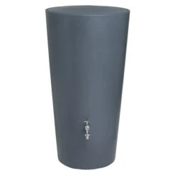 Regentonne Rainbowl 210 L, Betongrau