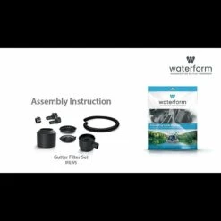 Regenwasserfilter 8 -tlg., Passend Für: Regentonne Maze, Tube, Aquacan, Smooth, Peruno, Aqua Tower, Tower Stone -Gartenwerkzeuge 12 1613