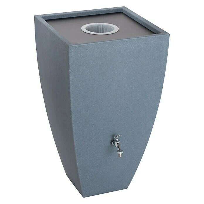 Regentonne Modena 200 L, Betongrau 3 Regentonne Modena 200 L, Betongrau