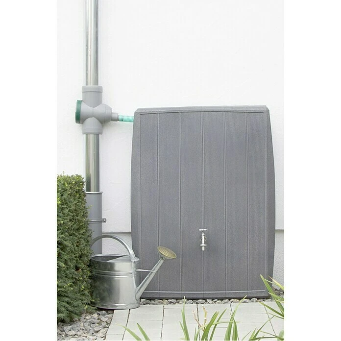 Regentonne Concrete 200 L, Betongrau 4 Regentonne Concrete 200 L, Betongrau – Bild 2