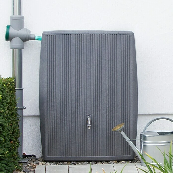 Regentonne Concrete 200 L, Betongrau 5 Regentonne Concrete 200 L, Betongrau – Bild 3