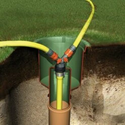 4rain Regenwassertank Komplettpaket Herkules Garten 4.800 L (3 X 1.600 L), Kunststoff -Gartenwerkzeuge 12 1641