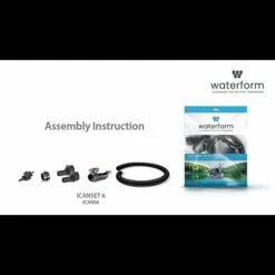 Regentonnen-Verbindungs-Set Mit Schlauch 6 -tlg., Regentonnen Maze, Tube, Aquacan, Smooth, Peruno, Aqua Tower & Tower Stone -Gartenwerkzeuge 12 1658