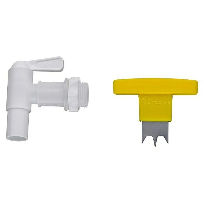 Auslaufhahn Aus Kunststoff Gewindegröße Wasserhahn: ¾″, Zubehör: Bohrer 3 Auslaufhahn Aus Kunststoff Gewindegröße Wasserhahn: ¾″, Zubehör: Bohrer