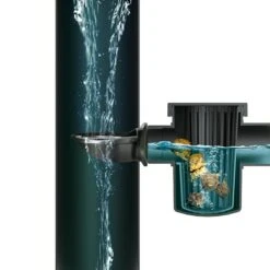 Regenwasserfilter Passend Für: Regentonne Maze, Tube, Aquacan, Smooth, Peruno, Aqua Tower, Tower Stone -Gartenwerkzeuge 12 1723