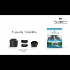 Regenwasserfilter 4 -tlg., Passend Für: Regentonne Maze, Tube, Aquacan, Smooth, Peruno, Aqua Tower, Tower Stone -Gartenwerkzeuge 12 1753