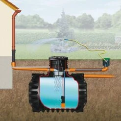 4rain Traversenfilter Passend Für: 4rain Regenwassertank PROMO -Gartenwerkzeuge 12 1774