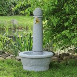 Garantia Brunnen Roma Lightgranite, 54 X 54 X 100 Cm 9 Garantia Brunnen Roma Lightgranite, 54 X 54 X 100 Cm -Gartenwerkzeuge 12 1789