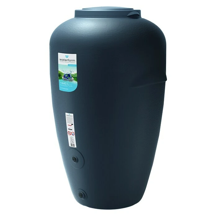 Regentonne Aquacan 440 L, Anthrazit 4 Regentonne Aquacan 440 L, Anthrazit – Bild 2