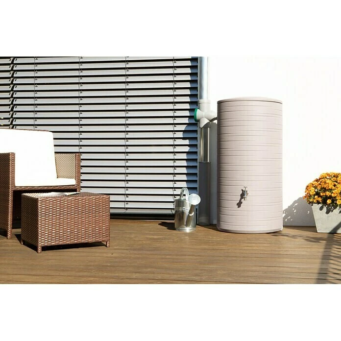 Regentonne Novara 280 L, Taupe 5 Regentonne Novara 280 L, Taupe – Bild 3