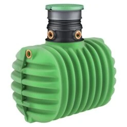 Garantia ProLine Regenwassertank Komplettpaket Cristall 1.600 L, Dunkelgrün