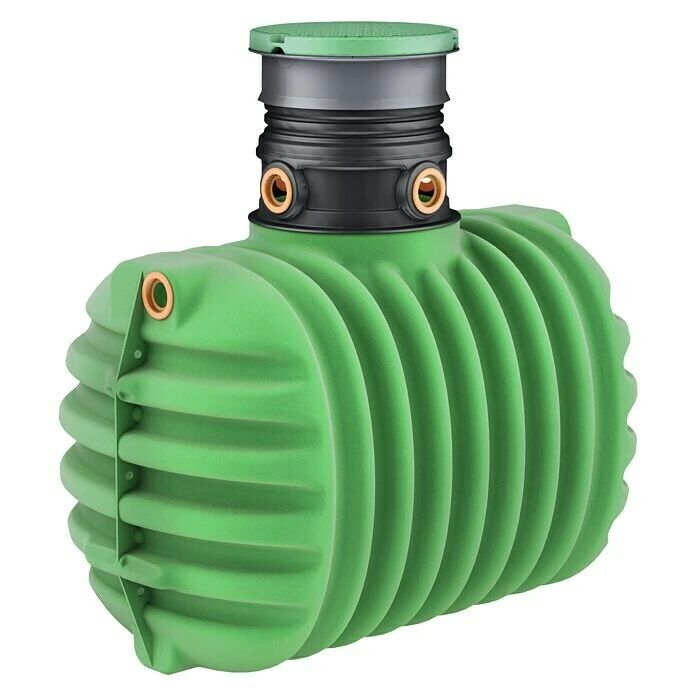 Garantia ProLine Regenwassertank Komplettpaket Cristall 1.600 L, Dunkelgrün 3 Garantia ProLine Regenwassertank Komplettpaket Cristall 1.600 L, Dunkelgrün