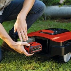 Einhell Power X-Change Mähroboter - Inkl. Gratis Rasentrimmer 18 V, 2,5 Ah, Max. Flächenempfehlung: 500 M² -Gartenwerkzeuge 12 201