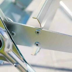 Schlauchwagen Silver Stahl, Schlauchkapazität: 100 M, 13 Mm (½″) -Gartenwerkzeuge 12 2058