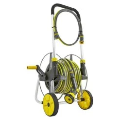 Neptun Schlauchwagen-Set Explorer Modell 2021 Metall, Schlauchlänge: 30 M