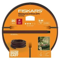 Fiskars Gartenschlauch 20 M, Schlauchdurchmesser: 19 Mm (¾″)