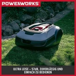 Powerworks Mähroboter P15 24 V, 2 Ah, Max. Flächenempfehlung: 1.500 M² -Gartenwerkzeuge 12 209