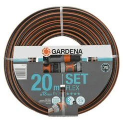 Gardena Comfort Schlauch-Set Flex 20 M, Schlauchdurchmesser: 13 Mm (½″)