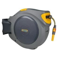 Hozelock Wand-Schlauchbox Flow Max Auto Reel Schlauchlänge: 30 M