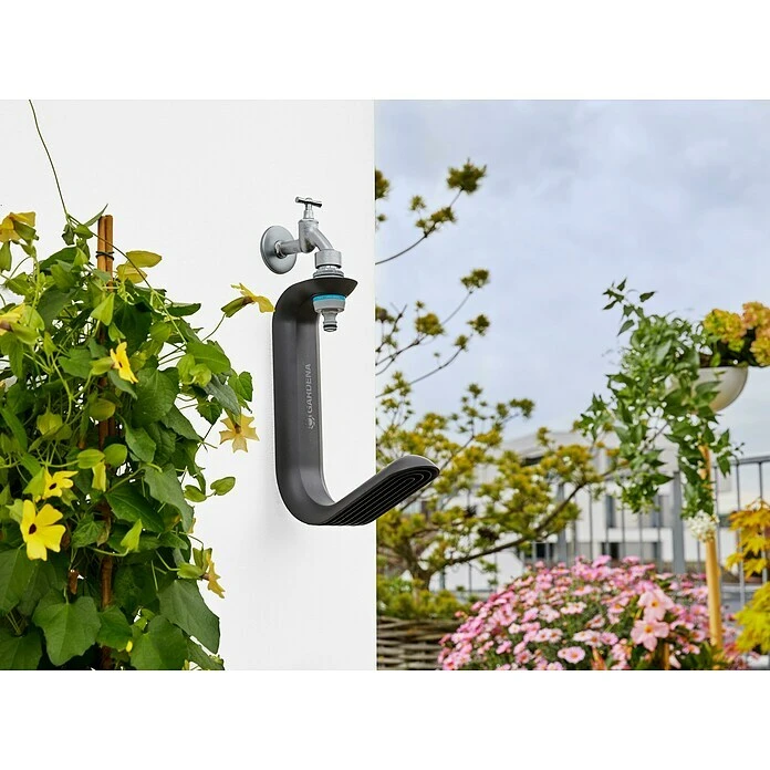 Gardena Schlauchhalterung TapFix Passend Für: Gardena Textilschlauch Liano Bis 20 M, Kunststoff 4 Gardena Schlauchhalterung TapFix Passend Für: Gardena Textilschlauch Liano Bis 20 M, Kunststoff – Bild 2