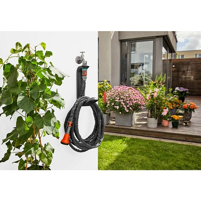 Gardena Schlauchhalterung TapFix Passend Für: Gardena Textilschlauch Liano Bis 20 M, Kunststoff 5 Gardena Schlauchhalterung TapFix Passend Für: Gardena Textilschlauch Liano Bis 20 M, Kunststoff – Bild 3