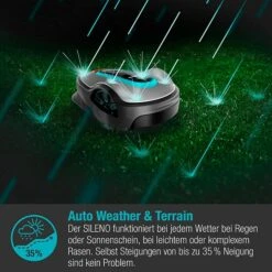 Gardena Mähroboter Smart SILENO Life Set 750 18 V, 2 Ah, Max. Flächenempfehlung: 750 M² -Gartenwerkzeuge 12 225
