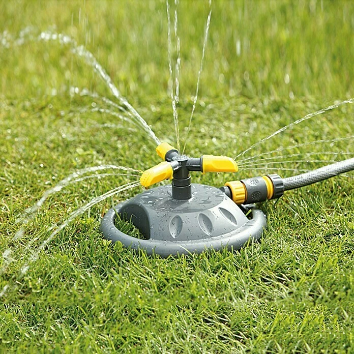 Neptun 3-Arm-Kreisregner Reichweite Ca.: 80 M², Max. Regnerfläche: 78 M² 4 Neptun 3-Arm-Kreisregner Reichweite Ca.: 80 M², Max. Regnerfläche: 78 M² – Bild 2