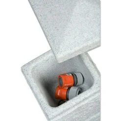 Wasserzapfstelle Romana Granitfarben, Höhe: 110 Cm, Ausstattung: Wasserhahn 10 Wasserzapfstelle Romana Granitfarben, Höhe: 110 Cm, Ausstattung: Wasserhahn -Gartenwerkzeuge 12 2454