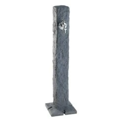 Garantia Wasserzapfstelle Granit Darkgranite, Höhe: 100 Cm