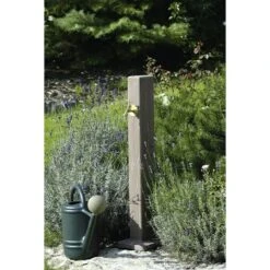 Wasserzapfstelle Forest Dunkelbraun, Höhe: 100 Cm, Ausstattung: Wasserhahn -Gartenwerkzeuge 12 2469