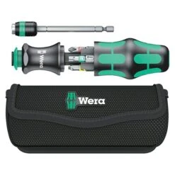 Wera Umsteckschraubendreher Kraftform Kompakt 20 Tool Finder 1 ¼″