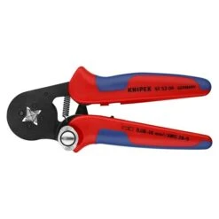 Knipex Crimpzange Für Aderendhülsen Brüniert, Seiteneinführung