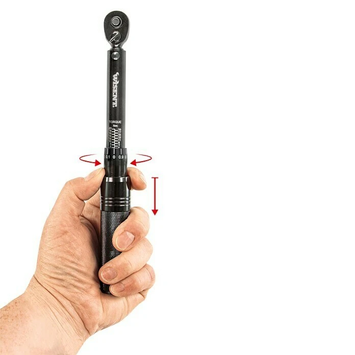 Wisent Drehmomentschlüssel ¼″ Vierkant, 2 - 20 Nm 7 Wisent Drehmomentschlüssel ¼″ Vierkant, 2 - 20 Nm – Bild 5