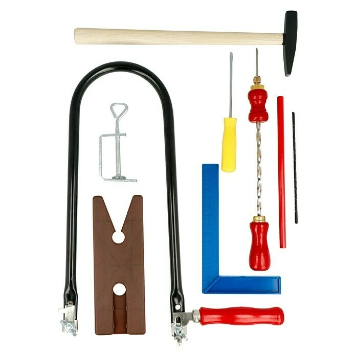 Wisent Laubsäge-Set 15 -tlg. 3 Wisent Laubsäge-Set 15 -tlg.