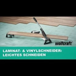 Wolfcraft Laminat- & Vinylschneider VLC 800 Schnittbreite: 465 Mm, Aluminium -Gartenwerkzeuge 12 2688