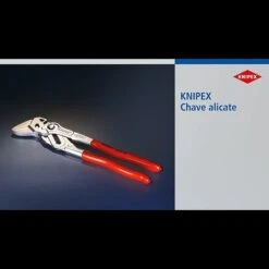 Knipex Zangenschlüssel Länge: 125 Mm, Greifkapazität Muttern: 23 Mm, Material Griff: Kunststoff überzogen -Gartenwerkzeuge 12 2716