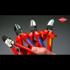 Knipex Seitenschneider Länge: 140 Mm, Kunststoff überzogen, Poliert -Gartenwerkzeuge 12 2722