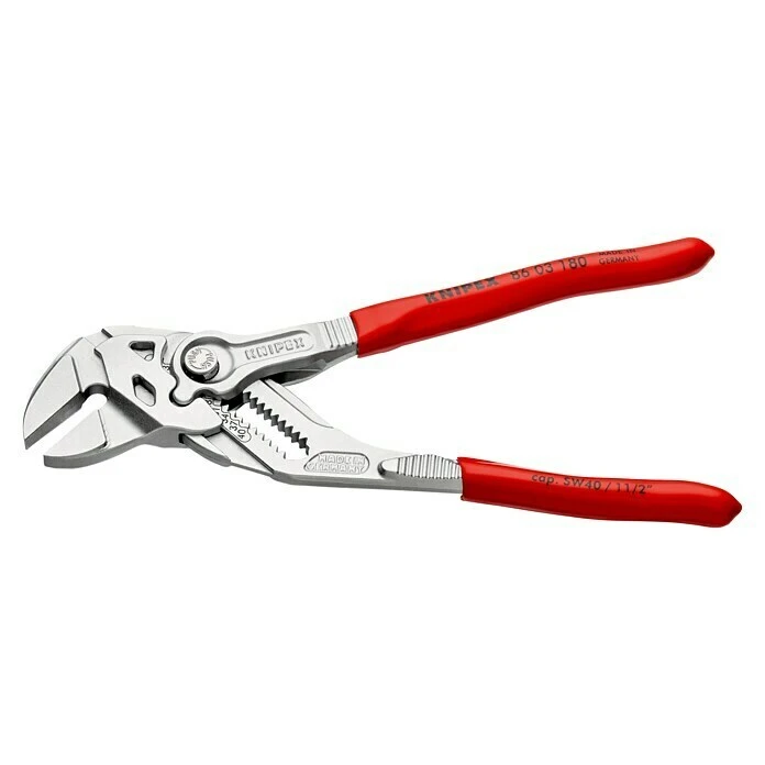 Knipex Zangenschlüssel Greifkapazität Muttern: 35 Mm, Vernickelt, Kunststoff überzogen 4 Knipex Zangenschlüssel Greifkapazität Muttern: 35 Mm, Vernickelt, Kunststoff überzogen – Bild 2