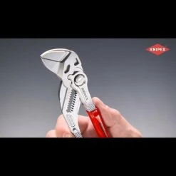Knipex Zangenschlüssel Greifkapazität Muttern: 35 Mm, Vernickelt, Kunststoff überzogen 12 Knipex Zangenschlüssel Greifkapazität Muttern: 35 Mm, Vernickelt, Kunststoff überzogen -Gartenwerkzeuge 12 2749