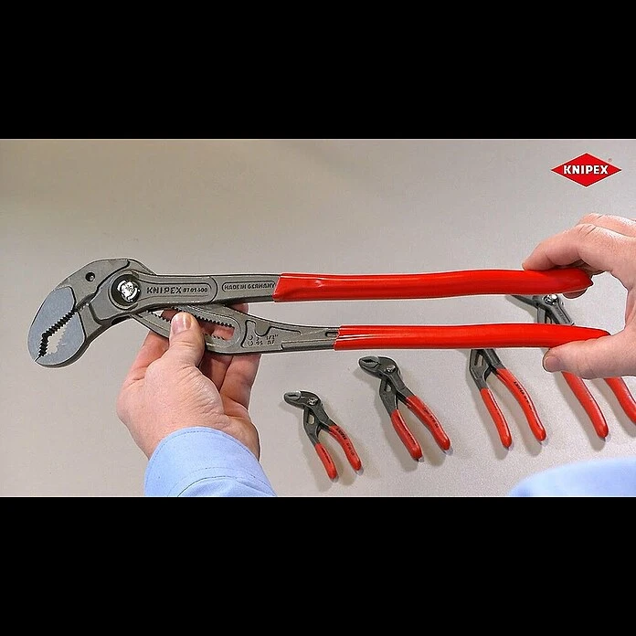 Knipex Wasserpumpenzange Cobra Länge: 180 Mm 6 Knipex Wasserpumpenzange Cobra Länge: 180 Mm – Bild 4